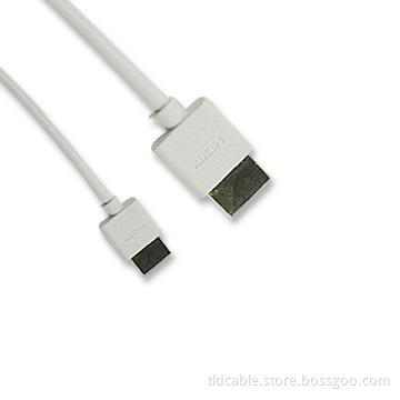 Slim Micro HDMI to HDMI Cable